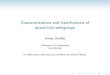 Characterizations and classifications of quasitrivial ...€¦ · Characterizations and classi cations of quasitrivial semigroups Jimmy Devillet University of Luxembourg Luxembourg