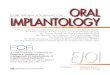 ORAL...Reinhilde Jacobs, Myrthel Vranckx, Tony Vanderstuyft, Marc Quirynen, Benjamin Salmon S77 Contents Contents. S8 n CONTENTS Eur J Oral Implantol 2018;11(Suppl1):S7–S8 Oral implant