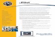Pilot - Resource Dev · Industry experts and PetroSkills instructional designers worked jointly to develop ePilot series for select process operations. The knowledge requirements