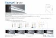 Lowline 80 RX1 - Xulux RX1.pdf · Product code: Lowline (W) 26mm (H) 80mm (L) 2000mm maximum length (sold per mtr) END CAP - 1 pair set Product code: LowlineCap Compatible linearflex