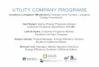 UTILITY COMPANY PROGRAMS - ETCC€¦ · processing, primary metals, and schools) New Retrofit Measures and Incentives Exterior Induction Features LED Refrigerated Case Door Lighting