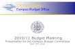 UC San Diego · UC San Diego Campus Budget Office 6 UC‟s State-funded budget reflects the cyclical nature of the State‟s economy: 2001/02 to 2004/05 - four consecutive years of
