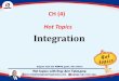 CH (4) Hot Topics Integration - Engineering Tracks · CH ( 4 ) Integration Management 1 2 Introduction For any management knowledge area, it's important to understand the process