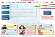 Show Someone You Care Poster - Scholastic · It’s great to send greeting cards for birthdays and holidays, but you don’t have to wait for a special occasion to send a letter
