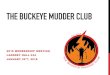 The Buckeye Mudder Club Welcome Presentation · • The Club has participated in 9 Tough Mudder Events in 2017 • 2 Toughest Mudder Events in Chicago and Philly • 4Members Participated