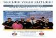 SECURE YOUR FUTURE! · SECURE YOUR FUTURE! April 27, 2019 | 8:30 a.m. - 6 p.m. Apply for Correctional Officer/Security Positions Montgomery College Rockville Campus - Mannakee Building