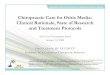 Chiropractic Care for Otitis Media: Clinical Rationale ... · Ear infection: A retrospective study examining improvement from chiropractic care and analyzing for influencing factors
