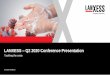 LANXESS Q2 2020 Conference Presentation · 2020. 8. 31. · Add. potential in next 3-5 years: up to ... related crisis now fully visible-1 % Price 0 % Portfolio +1 % FX-20 % Volume