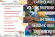 Solid Earth ScienceSolid Earth Science • Different communities involved • Multidisciplinary data, products & services • Community building required • Services to society operational