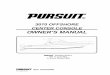 3070 Offshore 7-2002 - PURSUIT BOATS€¦ · Requirements And Safety Tips For Recreational Boats” by contacting the Boating Safety Hotline 800-368-5647 or your local marine dealer
