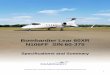 Bombardier Lear 60XR N106FF S/N 60-375€¦ · 102A BROAD STREET • GUILFORD • CONNECTICUT •06437 •203-453-0800• 1 Bombardier Lear 60XR N106FF S/N 60-375 Specifications and