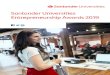 Santander Universities Entrepreneurship Awards 2019 · 2020. 8. 5. · Santander Universities Entrepreneurship Awards 4 The prizes Eligibility criteria Santander Emerging Entrepreneurs