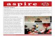 aspire - Debenham High School … · aspire Reflection and Pray Space During the period of Advent all students in Years 7, 8 and 9 had the opportunity to reflect and think of others