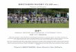 BROTHERS OLD BOYS’ RUGBY CLUB · 2019. 3. 19. · BROTHERS RUGBY CLUB (INC.) Facere et Docere . 94th. ANNUAL REPORT and FINANCIAL STATEMENT 2015 . THE 111th SEASON . With the merger