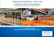 TECHTEXTIL 2019 - ClubTex · CETI’s core business is to show proof of innovation by doing demonstrators and prototypes on the technological platforms (extrusion, filament spinning,