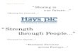 “Strength through People”files.investis.com/hays/docs/ar_1998-06-30.pdf · 2009. 1. 7. · Hays • 1/10/98 • Proof 6-1: Review Hays provides business-to-business services 24
