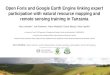 Open Foris and Google Earth Engine linking expert ... · 10/1/2018  · Open Foris and Google Earth Engine linking expert participation with natural resource mapping and remote sensing
