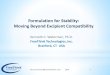 Formulation for Stability: Moving Beyond Excipient ...€¦ · Moving Beyond Excipient Compatibility. ken.waterman@freethinktech.com 2018 2 • Some degradation due to direct excipient-drug