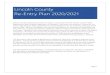 Lincoln County Re Entry Plan 2020 2021 - Reviewed · 3djh 5h (qwu\ *xlgdqfh 5h hqwu\ sodqv duh edvhg rq jxlgdqfh surylghg e\ wkh :hvw 9lujlqld 'hsduwphqw ri (gxfdwlrq 7kh jxlgdqfh