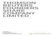 THOMSON REUTERS FOUNDERS SHARE COMPANY LIMITED€¦ · In April 1865, his reputation leapt when, having moved his headquarters to London, he took advantage of the telegraph station