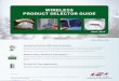 WIRELESS PRODUCT SELECTOR GUIDEdatasheet.elcodis.com/pdf2/108/34/1083487/si4010-c2-as.pdf · Silicon Labs offers a broad portfolio of low-power wireless solutions from single-chip