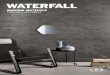 WATERFALL - Tile By DesignWaterfall recalls the harmony of slate. The Lea Ceramiche porcelain stoneware surfaces reproduce the shimmering effects of sedimentary rock stones by reflecting