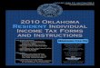2010 Oklahoma Resident Individual Income Tax Forms and ...What’s New in the 2010 Oklahoma Tax Booklet? Helpful Hints • File your return by April 18, 2011. See page 4 for information