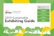 Responsible travel Exhibiting Guide · the sustainable train travel with Deutsche Bahn open to all European exhibitors. Find more information about our special offers by logging into
