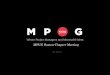 MPUG Chapter Meeting Slides€¦ · 06/05/2015  · Boston Chapter Officers President Jacques Goupil, PMP, MCP, MCTS President-PPM Works, Inc. Jacques.Goupil@ppmworks.com Director