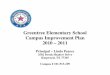 GTE Campus Improvement Plan 2010 - 2011...Campus Number: 101-913-109 Page 3 of 30 Greentree Elementary's Goals and Objectives (2010 – 2011) GOALS & OBJECTIVES Goal 1: Demonstrate