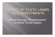 Wind Energy Development on State Trust Lands Lynne Boomgarden OSLI.pdf · Microsoft PowerPoint - Ppt0000002.ppt [Read-Only] Author: msacke Created Date: 9/1/2009 10:16:08 PM 