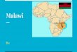 Malawi - WordPress.com€¦ · People in malawi have a very high chance of getting Hiv or aids and tuberculosis 53% of malawi is children under the age of 18 Only 22% of malawi’s