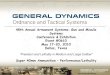 45th Annual Armament Systems: Gun and Missile Systems ... · 45th Annual Armament Systems: Gun and Missile Systems. Conference & Exhibition. Event #0610. May 17-20, 2010. Dallas,