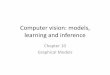 Computer vision: models, learning and inference · Graphical models •A graphical model is a graph based representation that makes both factorization and conditional independence