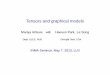 Tensors and graphical models - Personal Homepageshomepages.vub.ac.be/.../tensor_graphicalmodels_slides.pdf · Tensors and graphical models Mariya Ishteva with Haesun Park, Le Song