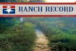 Ranch Record… · a future Ranch Record issue. If you have questions about Transition, please call the HOA office or attend the next BOD meeting, scheduled for November 24th at 