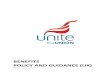 BENEFITS POLICY AND GUIDANCE (UK) - Unite the Union · 2018. 4. 17. · Unite the Union Benefits: Policy and Guidance UK January 2018 6 How to apply for benefits Each benefit has