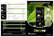 Eco Encore Technical Specification MADE USING 100% … · 2019. 4. 9. · Leaf Tea (Gram Throw 2.5g) 3500g/1400 drinks Chocolate (Gram Throw 20g) 32450g/120 drinks Sugar 3900g Granulated