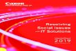 Resolving Social Issues with IT Solutions · solutions offerings catering to diverse needs in the commercial printing market. • Acquire new customers by targeting signs, displays,