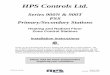 Series 900N & 900T PSS Primary/Secondary ... - HPS Controls manuals/Version 1.05... · Page 4 of 10 HPS Controls Ltd. Series 900N & 900T Stations Printed in Canada Version 1.051 Revised: