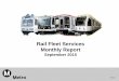 Rail Fleet Services Monthly Reportlibraryarchives.metro.net/DPGTL/employeenews/.../2015-rail...septem… · September 2014-2015 Page 3 Sep-14 Oct-14 Nov-14 Dec-14 Jan-15 Feb-15 Mar-15