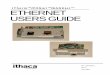ITherm™/POSjet™/BANKjet™ ETHERNET USERS GUIDE · this page you will find the Ithaca® Brand listed at the top right. Click the Ithaca® logo; locate the category “Support