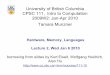 University of British Columbia CPSC 111, Intro to ...tmm/courses/111-10/slides/lect2.pdf · 5 Correction / Recap: Prerequisites Mathematics 12 is the prerequisite or any math course