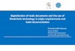 Digitalization of trade documents and the use of ...€¦ · Click to edit Presentation title Click to edit Name Click to edit Date, place Emmanuelle Ganne. Senior Analyst. World