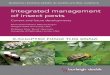 Integrated management of insect pests - USDA ARS 2020...(Fischoff et al., 1987; Vaeck et al., 1987). Most Cry proteins have very narrow spectrums of activity against specific pest