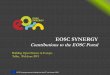 Expanding Capacities & Building Capabilities...EOSC-synergy receives funding from the EC via Horizon 2020 EOSC SYNERGY Contributions to the EOSC Portal Building Open Science in Europe