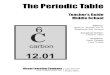 The Periodic Table - Montgomery County Public Schoolsmontgomeryschoolsmd.org/.../ThePeriodicTable_TG.pdfThe Periodic Table 5 The Periodic Table 1-800-453-8481Visual Learning Company