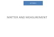 MATTER AND MEASUREMENT - Universitas Negeri Yogyakartastaff.uny.ac.id/.../1matter-and-measurement.pdf · MATTER AND MEASUREMENT LECTURER-1 . Scientific Method: A systematic approach