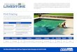 ILCO PoolCoping SalesSheet · 2017. 4. 28. · dress for semi-custom applications. Perfect complement to Urban Hardscapes product line Seamlessly blend with pattern pavers to complete