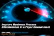 Improve Business Process Effectiveness in a Payer Environmentassets.fiercemarkets.net/public/webinars/ibm/payer_final.pdfThe Result – Integrated Healthcare PAS Pharmacy Medical Insurer/Payer